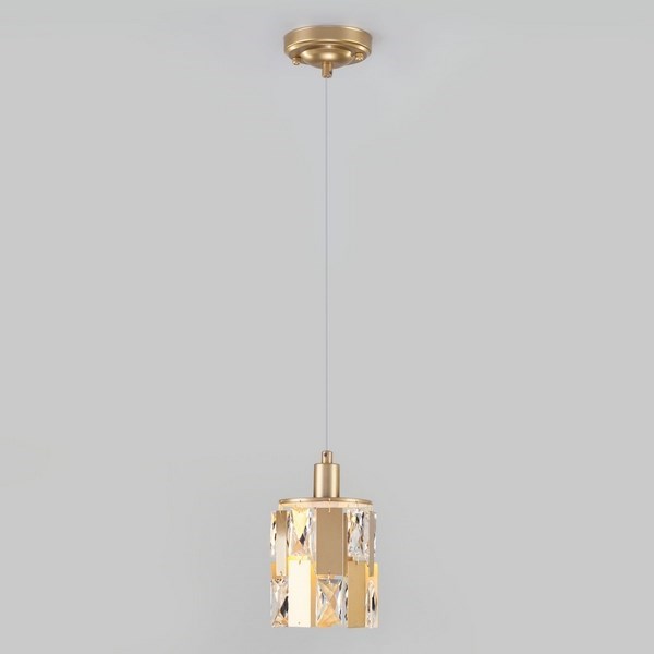 Подвесной светильник Scoppio 50101/1 перламутровое золото - фото 1021470