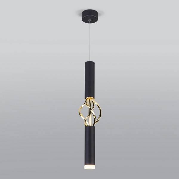Подвесной светильник Lance 50191/1 LED черный/золото - фото 1132664