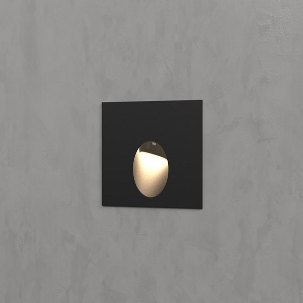 Встраиваемый светильник уличный  MRL LED 1102 чёрный - фото 1134654