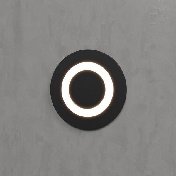 Встраиваемый светильник уличный  MRL LED 1107 чёрный - фото 1134685