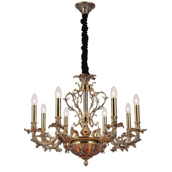 Подвесная люстра Firenze FIRENZE 1780.8.2 antique gold luciatucci_firenze_1780_8_2_antique_gold - фото 1150111