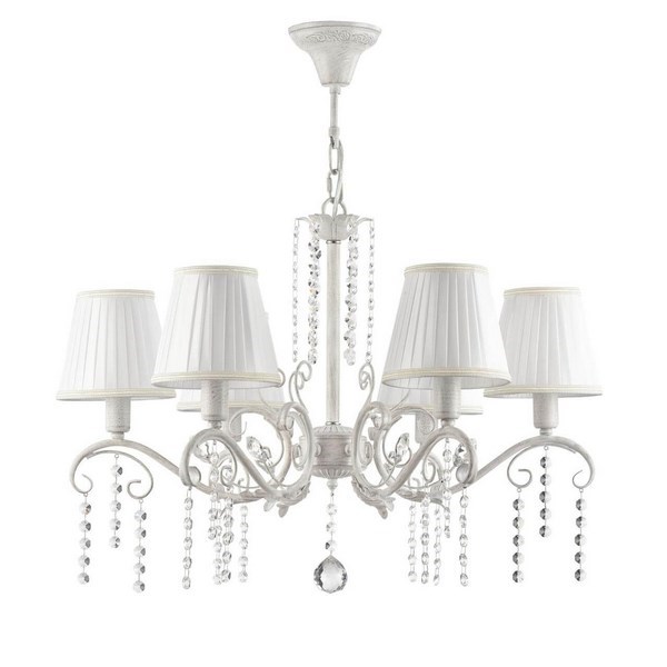 Подвесная люстра Liviano FR2613-PL-06-W freya_fr613-06-wg - фото 1178586