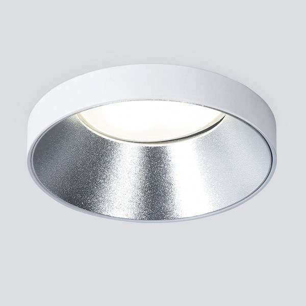 Точечный светильник  112 MR16 серебро/белый - фото 1220582