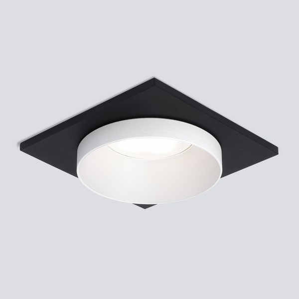 Точечный светильник  117 MR16 белый/черный - фото 1220590