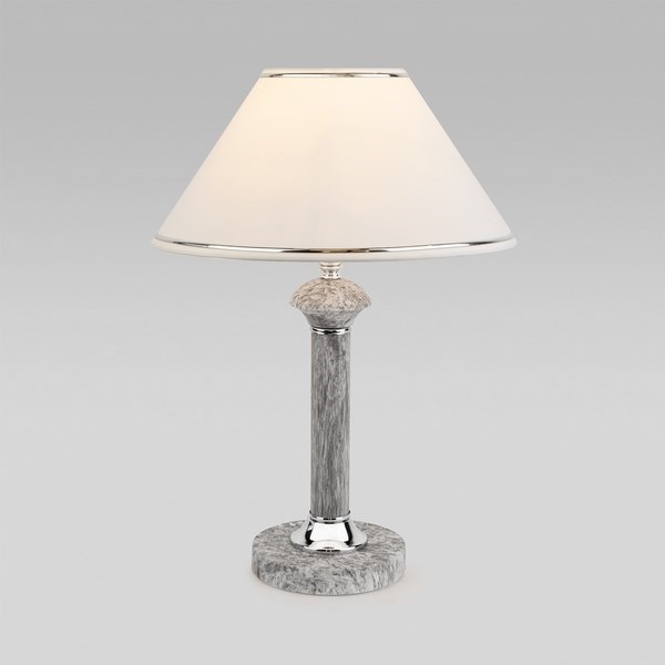 Интерьерная настольная лампа Lorenzo 60019/1 мрамор - фото 1259653