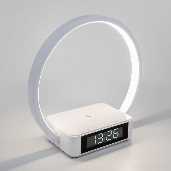 Интерьерная настольная лампа Timelight 80505/1 белый - фото 1325579
