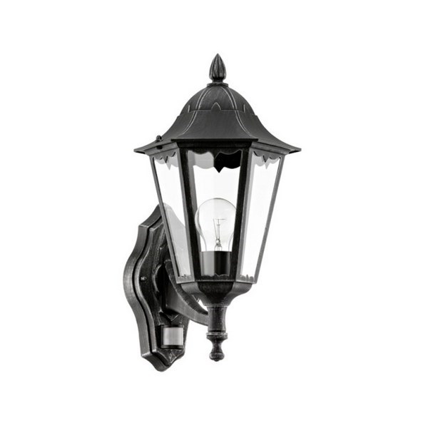 Настенный светильник уличный Классика Черный E27 42,5см IP44 - фото 1379735