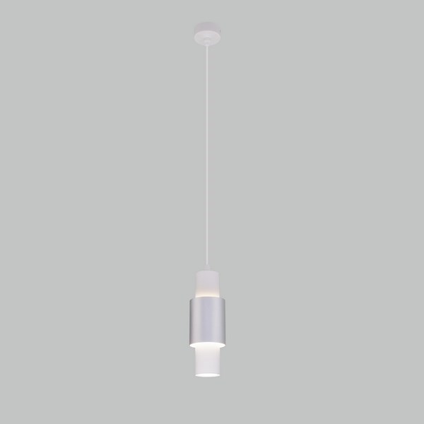 Подвесной светильник Bento 50204/1 LED белый/матовое серебро - фото 1380825