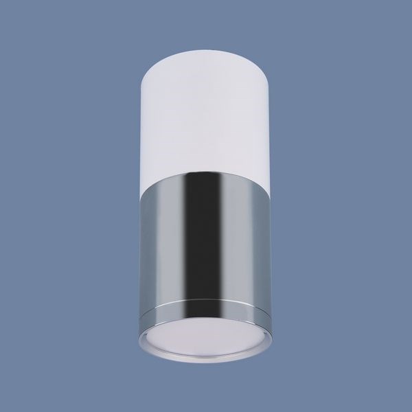 Точечный светильник  DLR028 6W 4200K белый матовый/хром/хром - фото 1381718