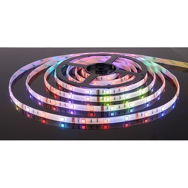 Светодиодная лента  Лента светодиодная 12V 7,2W 30Led 5050 IP65 RGB, 5м - фото 1587357