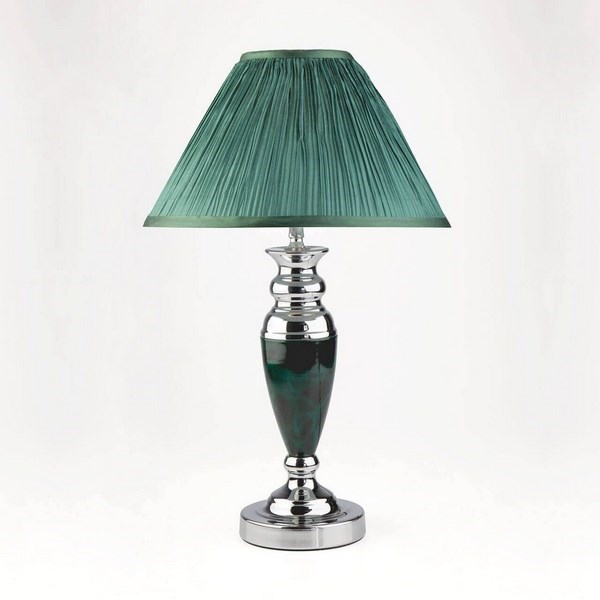 Интерьерная настольная лампа 008A 008/1T GR (зеленый) - фото 1637449