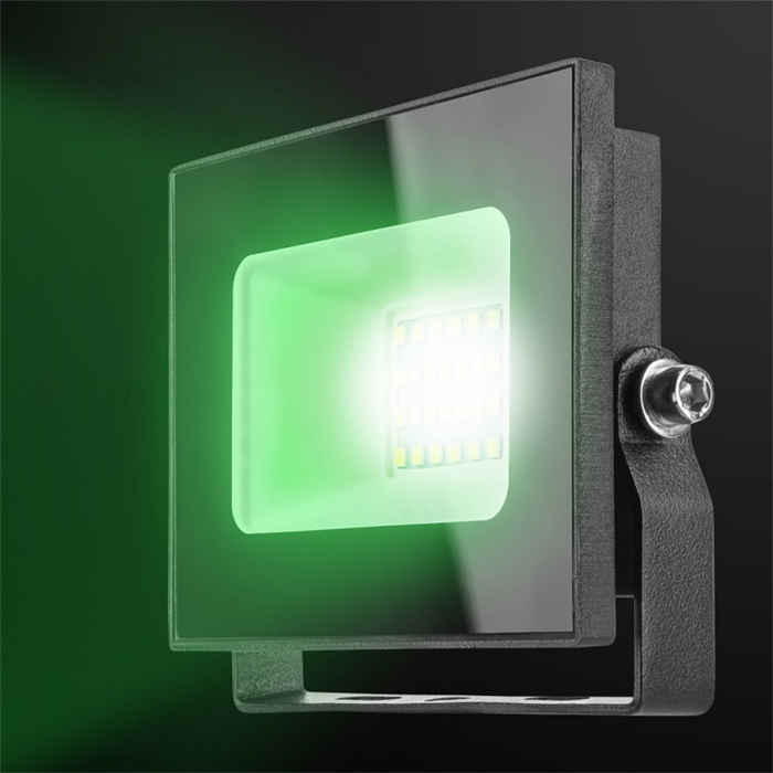 Прожектор Онлайт зеленый 61145 OFL-10-GREEN-BL-IP65-LED - фото 1641363