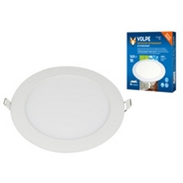 Точечный светильник Volpe ULM-Q236 18W/6500K WHITE - фото 1641435