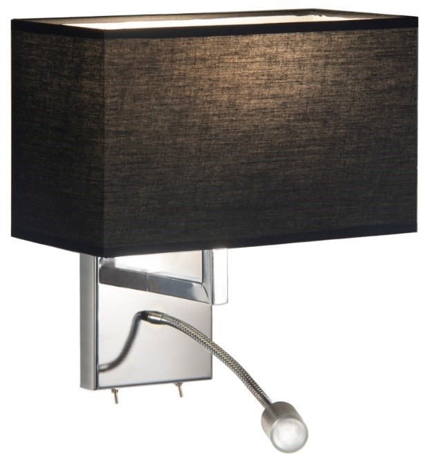 Бра  LDW 6050-2 BK lumina_deco_ldw_6050-2_bk - фото 1786482