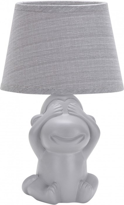 Интерьерная настольная лампа  10176/T Grey - фото 1793549
