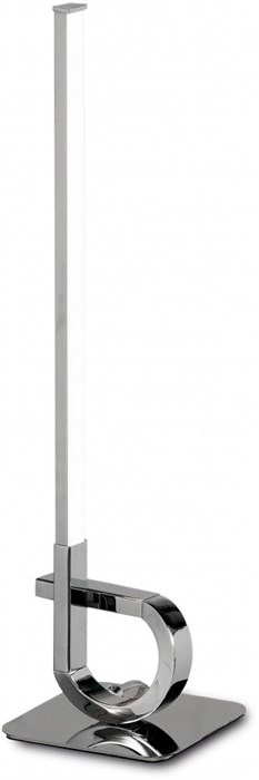 Настольная лампа светодиодная дизайнерская, линия, в зал/в гостиную/в спальню/в кабинет/6Вт, 4000К/54*12см/хром/хай-тек, минимализм - фото 1793765