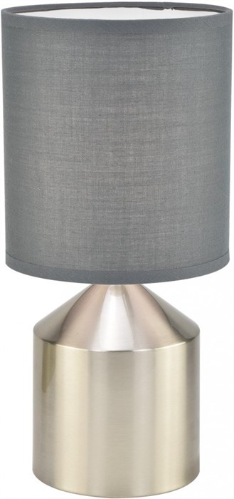 Интерьерная настольная лампа  709/1L Grey - фото 1794432