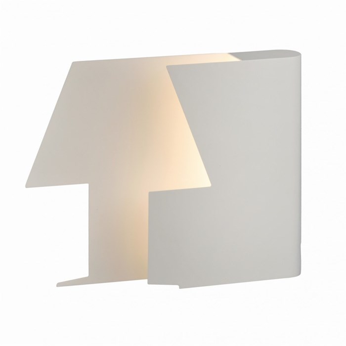 Настольная лампа светодиодная креативная, дизайнерская, силуэт лампы, в спальню/ хай-тек, минимализм, белая, 7Вт, 3000К, 23,3*6см - фото 1794742