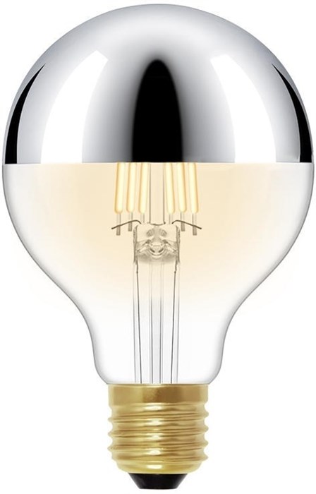 Лампочка светодиодная Edison Bulb G80LED Chrome - фото 1795277
