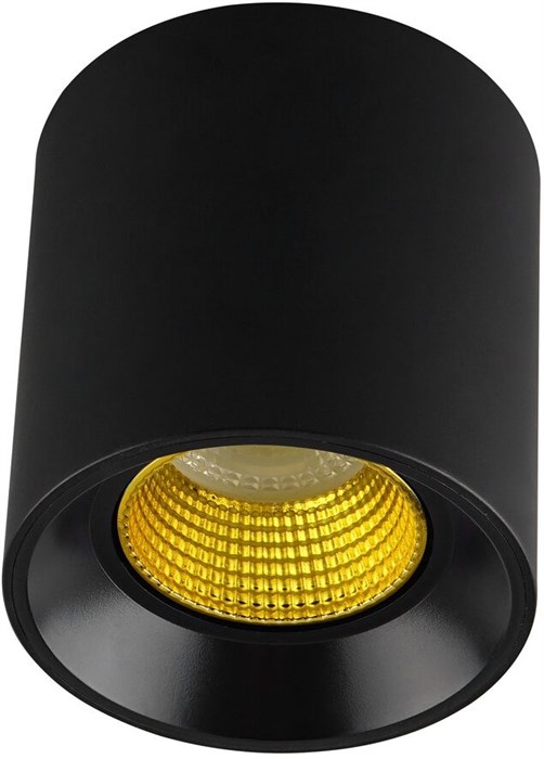 Точечный светильник  DK3090-BK+YE - фото 1797638