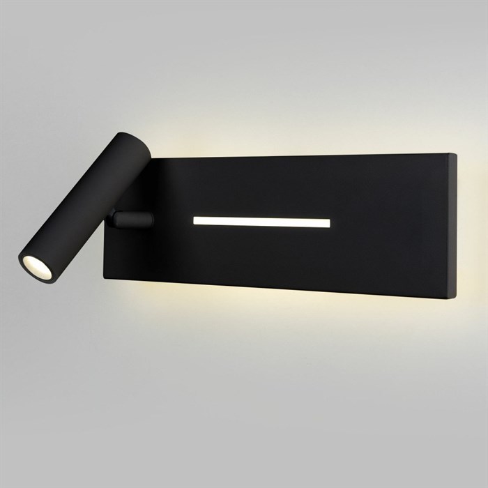 Настенный светильник Tuo MRL LED 1117 черный - фото 1800338