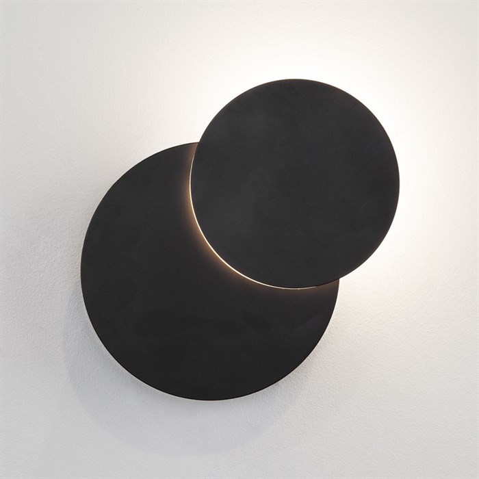 Настенный светильник Figure 40135/1 черный - фото 1800444