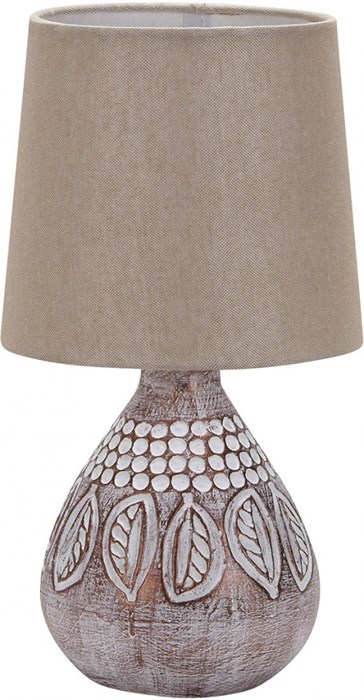 Интерьерная настольная лампа Natural 6006/1L Brown - фото 1801317