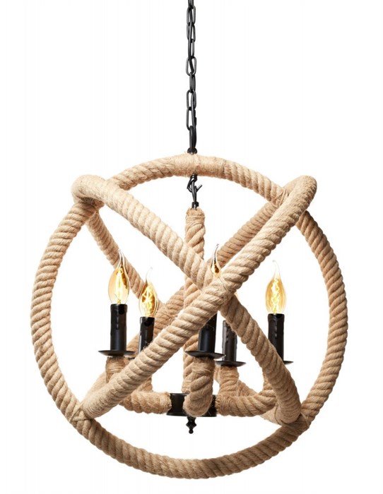 Подвесная люстра Wicker LOFT1194-5 lfy_loft1194_5 - фото 1807150