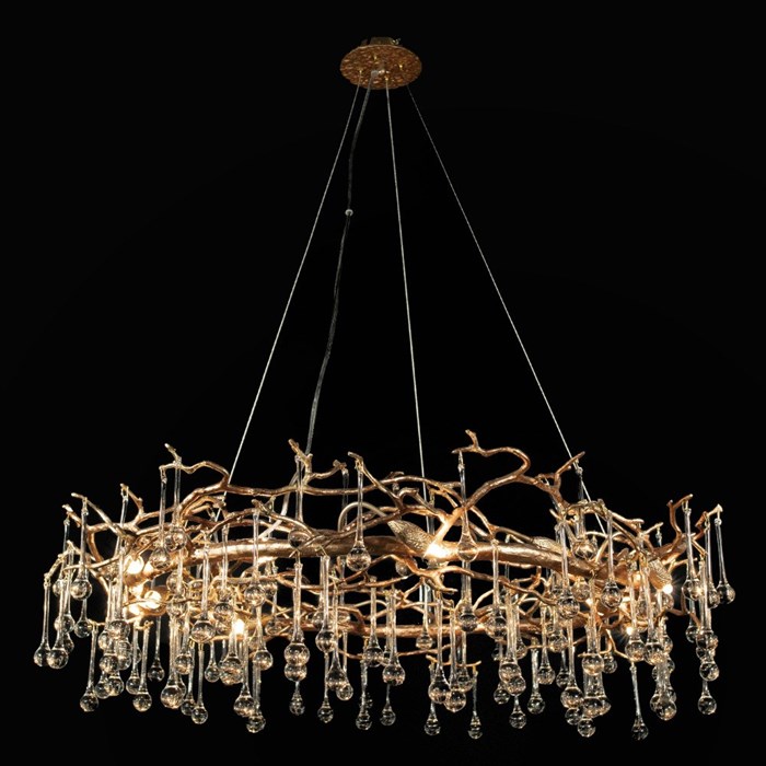 Подвесная люстра Bijout 10068/1000 GB lfy_10068_1000_gb - фото 1807438