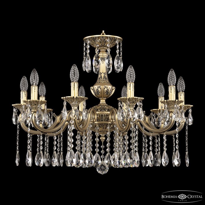 Подвесная люстра AL7801 AL78101/10/250 A AGB bohemia_al78101_10_250_a_agb - фото 1808133