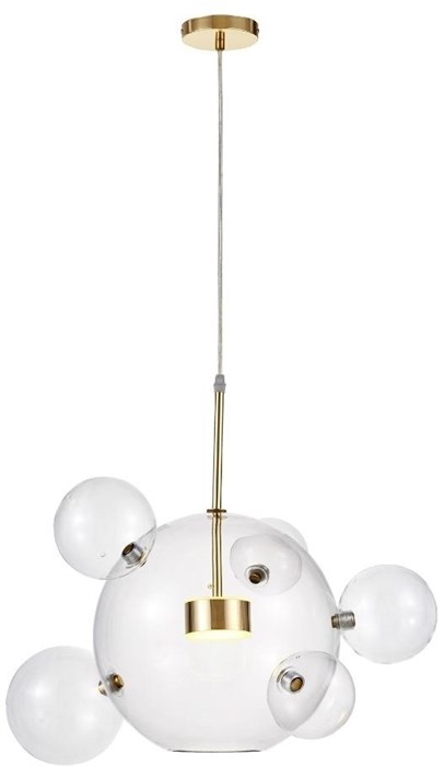 Подвесной светильник  LDP 6016-5+1 GD lumina_deco_ldp_6016-5_1_gd - фото 1815805