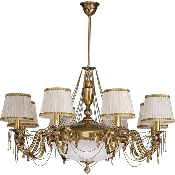 Потолочная люстра Baccara BAC-ZW-8+1(P/A) kutek_bac_zw_8_1_p_a - фото 1819124