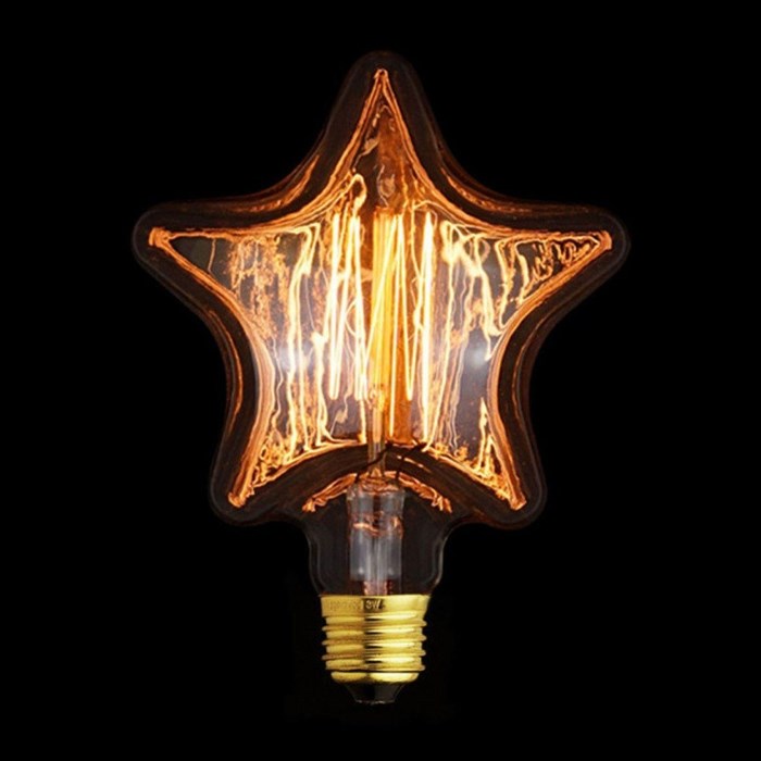 Ретро лампочка накаливания Эдисона  2740-S - фото 1827996