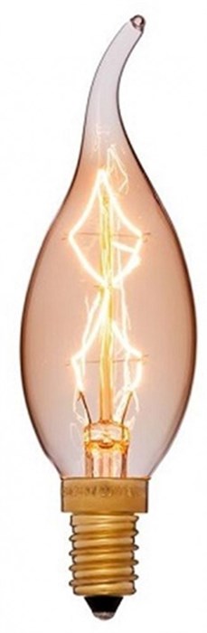 Ретро лампочка накаливания Эдисона  CW35 40W E14 elektrostandard_a036720 - фото 1828000