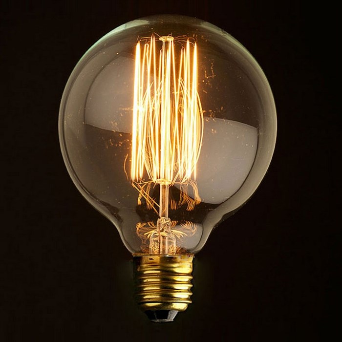 Ретро лампочка накаливания Эдисона G80 G8040 - фото 1828019