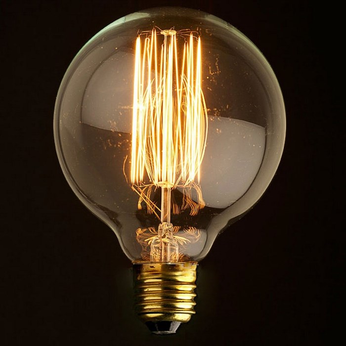 Ретро лампочка накаливания Эдисона G95 G9540 - фото 1828020