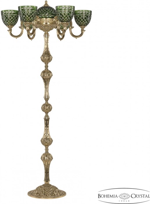 Торшер Verona 72003TP/6/175 G P1 U Clear-Green/H-1J bohemia_72003tp_6_175_g_p1_u_clear-green_h-1j - фото 1831372