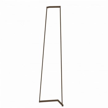 Торшер напольный светодиодный дизайнерский, современный, геометрическая фигура, диммируемый, для гостиной/в зал/для спальни, 20Вт, 3000К, коричневый 180*37,5см, минимализм, хай-тек - фото 1831703
