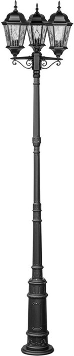 Наземный фонарь ASTORIA 2M 91410MB/E7 Bl ромб oasis_91410mb_e7_bl_romb - фото 1840944