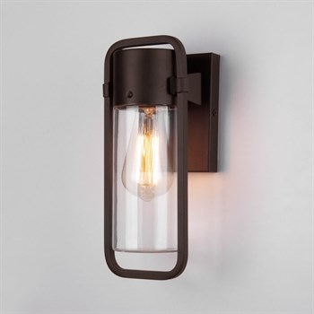 Настенный светильник уличный Lab 35001/D коричневый - фото 1879511
