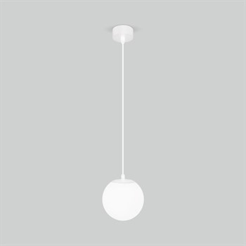 Уличный светильник подвесной Sfera 35158/H белый - фото 1879513