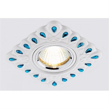 Точечный светильник Дизайн С Узором И Орнаментом Гипс D5550 W/GR - фото 1879969