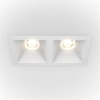 Точечный светильник Alfa LED DL043-02-10W3K-SQ-W - фото 1997689