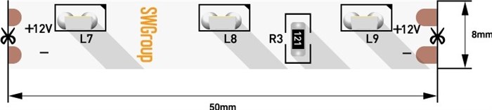 Светодиодная лента  SWG31560-12-4.8-W swg_swg31560-12-4_8-w - фото 2070562