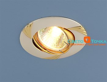 Точечный светильник 8004 8004 MR16 PS/GD перл.серебро/золото - фото 2083178