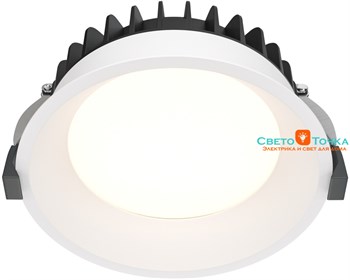 Точечный светильник Okno DL055-12W3K-W - фото 2091149