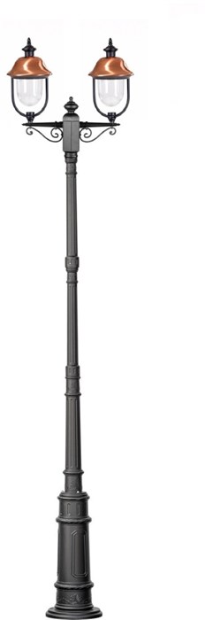 Наземный фонарь MADRID-COOPER 84310cA E7 02 Bl oasis_84310ca_e7_02_bl - фото 2123825