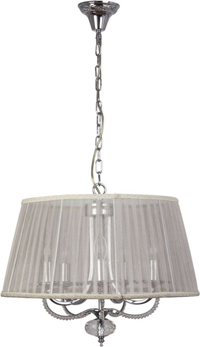 Подвесная люстра Josephine 3007/5(chrome) abrasax_3007_5_chrome - фото 2130074