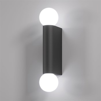 Настенный светильник Lily MRL 1029 черный - фото 2156115