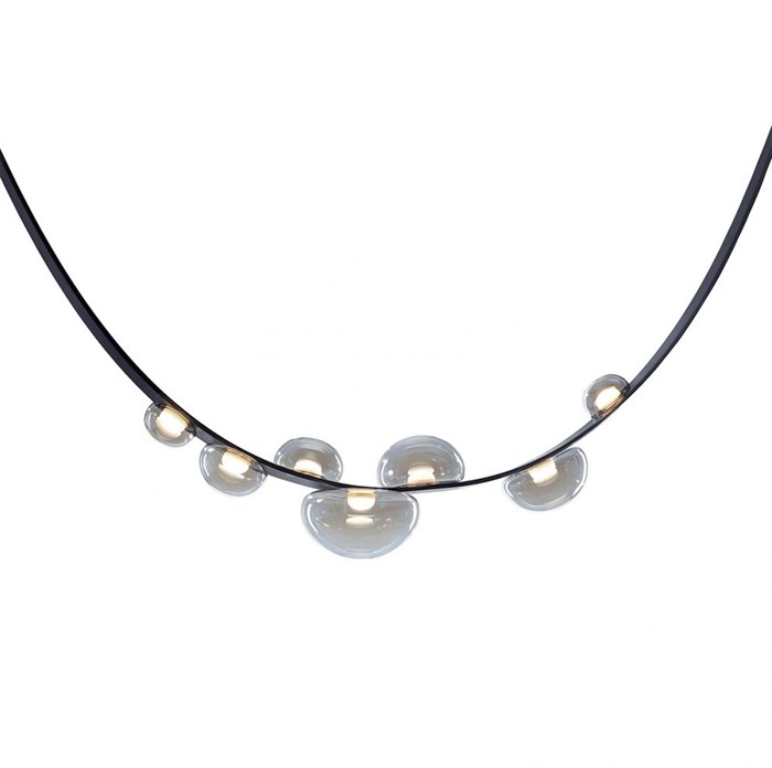 Подвесной светильник Dew Drops 8300P black/smoky dl_delight_collection_8300p_black_smoky - фото 2711559